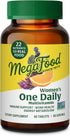 MegaFood Women's One Daily Multivitamin - 60 Tabs with Iron, B Complex, Vitamin C, D, Biotin