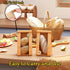XingyLi 60 60 (14.1x9.7x3.5 Inch, Pcs Large Bread Bags for Homemade, Kraft Paper Sourdough Bread Bag with Clear Window
