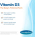 Euromedica Vitamin D3 5000 IU - 90 Chewable Tablets, Mixed Berry - Supports Overall Health, Strong Bones & Teeth + Immune System Function - 90 Servings