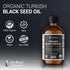 Immune 4 oz Dr. Berg Black Seed Oil Organic Cold Pressed Pure Nigella Sativa Black Cumin Oil USDA Organic, Halal, Vegan