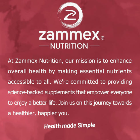 Zammex 30 Beef Bone Broth Protein Powder - Grass-Fed Hydrolyzed Collagen, Supports Hair Skin and Joint & Bone Health