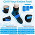 SuzziPad Foot Ice Pack Cooling Socks & Cold Gloves for Chemotherapy Neuropathy Relief