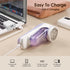 Fabric Shaver, Rechargeable Lint Remover - 6-Leaf Blades for Clothes & Furniture, Couch Pilling Depiller