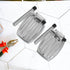 2pcs Wakauto Heavy Duty Wheelchair Footrests Replacement Elevating Footplates Compact Lightweight Wheelchair Parts