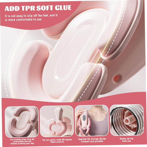 Uanqfegy Adjustable Pelvic Floor Exercise Device for Women, Portable Muscle Trainer for Home Office Gym