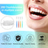 Disposable Toothbrushes, Individually Wrapped, Medium Soft Bristle, Travel Toothbrush Set, 4 Colors, 200 Pieces