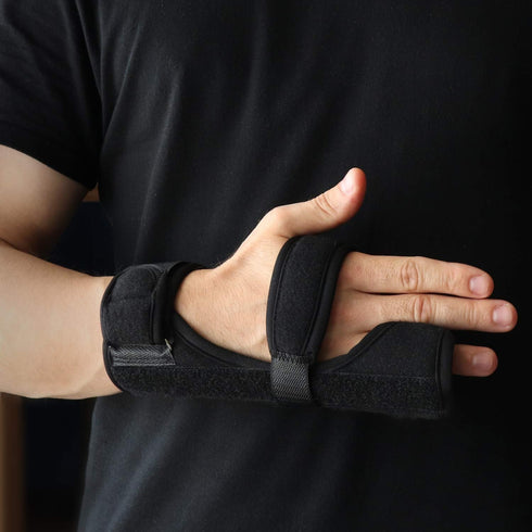 Soles Neoprene Boxer Break Metacarpal Splint Brace, Fits both Left/Right Hand, Finger Splint