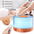 NEWTHING Diffuser,700ML Control,7 Aromatherapy Essential Oil Ultrasonic Aroma Cool Mist Humidifier with Adjustable Mist