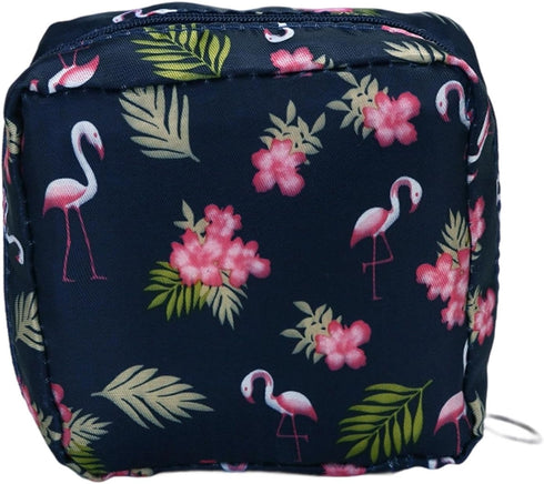 jiingekk Discreet Sanitary Pad Organizers Bag Hygienic Menstrual Pad Storage Bag With Secure Zippers For Women's