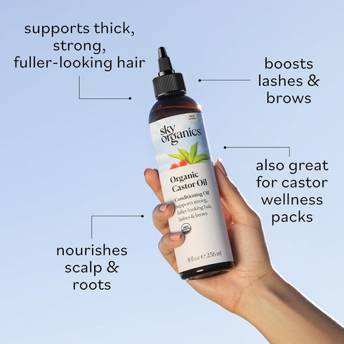 Nourishing Castor Oil Blend with Coconut & Vitamin E