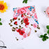 Ptwola 6 Pcs Thickened Glasses Cleaning Cloth Elegant Flower Design Microfiber Cleaning Cloth Multi-Colored Eyeglass
