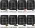 Men's Aromatherapy Gift Set - 8 Scented Candles with Manly Scents (Leather, Smoke, Oak) in Black Candle Jars, Perfect