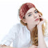 Yeshan Wide Bandana Headbands for Women - Boho Bandeau Knot Hair Scarf Bands, Stretch Floral Printed Non-Slip Head Wraps