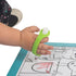 Green Silicone Grip Mobility Aid, Universal Cuff Adaptive Equipment for Physical Therapy, 2-Pack 4.5"