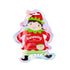 Epielle Christmas Holiday Character Sheet Mask Assortments - Santa, Reindeer, Snowman, Elf, 12pk for Spa Gifts