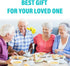 Adaptive Utensils Set, 4pcs for Hand Tremors, Arthritis, Parkinsons, Easy Grip Aids Handle, Weighted Silverware for