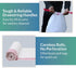 Reli. 250 Count Drawstring Trash Bags for 8-10 Gallon, 22"x23", White Liners for Small to Medium Garbage Cans