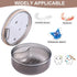 Double Layer Portable Retainer Case, 2 In 1 Multifunctional Cleaner for Orthodontic Retainers, Aligners, Night-Guard