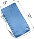 RUQIJI 17''x33'' 120 Off&6 Settings, XXXL King Size Flannel Electric Heating Patches with Minutes Auto Shut Temperature