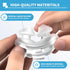 P10, 3 Packs Replacement Nasal Pillows for ResMed Airfit Ultra-Soft Silicone, Gentle Fit, Comfortable Seal, Replacement