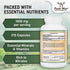 Beet Root Powder Capsules, Organic and Vegan, 210 Count, 1,000mg Per Serving for Overall Health Support