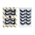 JIMIRE High Volume False Eyelashes - Fluffy 3D Lashes Pack of 5 Pairs