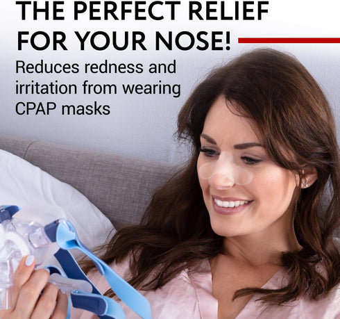Impresa 10 Pack Custom-Trimmable Nasal & Nose Pads for CPAP Mask - Comfort Pad for Sleep Apnea