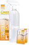 Dazz Bathroom Cleaner Starter Kit, 1 Reusable Spray Bottle & 2 Refills, Eco-Friendly, Non-Toxic, Safe for Kids & Pets