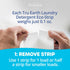 Tru Earth Compact Dry Laundry Detergent Sheets - Original Eco-Strip Liquidless Laundry Detergent, 64 Sheets, Up to 128