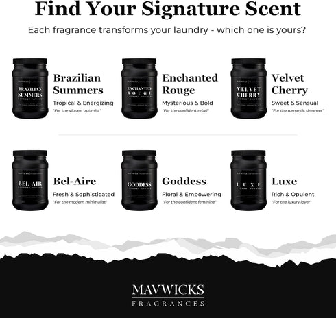 Summers) 32 Oz Mavwicks - Luxury Laundry Detergent Powder (Brazilian Concentrated for Tough Stains and Odors, For All