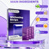 Silent Grind Pro (28 Purple Teeth Whitening Strips Strips) Purple Whitening Strips, Portable Whitening Strips Purple