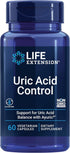 Life Extension Uric Acid Control - Promotes Healthy Uric Acid Balance, Joint Health, 60 Capsules