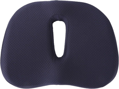 Seat Cushion, Donut Pillow Office Orthopedic Donut Cushion Soft Breathable Seat (Navy