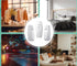 Automatic Air Freshener Spray Dispenser, Bathroom Restaurant Wall Mounted or Free Standing, White