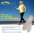 Soleeze Spring Loaded Shoe Inserts Insoles for Men & Women, Shock Absorbers For Your Feet! - Size X Large