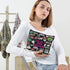 WZMPA New Orleans Travel Cosmetic Bag, Souvenir Zipper Pouch for New Orleans City Merchandise