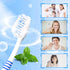 200 Prepasted Disposable Toothbrushes Individually Wrapped, Soft Bristle for Hotel, Camping, Travel, Gift for Homeless