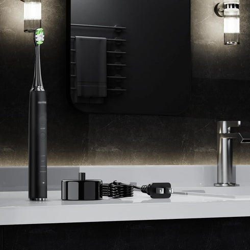 SGEOYPIL Electric Toothbrush Charger Base Compatible with AquaSonic Black/Vibe Series Tooth Brushes Replacement