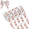 YKZEYK Ribbon for Gift Wrapping Lobsters Red Print Fabric Ribbon 1/2" 25 Yards,