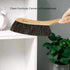 Horse Hair Brush Hand Broom Dusting Brush for Home Cleaning, Soft Brush Duster for Furniture and Car (14" Long)