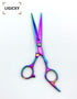 LIGICKY Professional Hair Cutting Scissors Kit, Stainless Steel Hairdressing Set, Thinning Shears for Kids