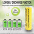 Zsolarigt 10 Pack 500mAh 1.2V 500mAh Ni-Cd AA Rechargeable Solar Light Batteries, Double A Rechargeable AA Battery