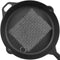Cast Iron Cleaner 8"x6" Chainmail Scrubber, 316L Stainless Steel for Griddle, Skillet, Dutch Oven, Wok