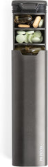 PB Penta 7-Day 100% Weekly Pill Organizer - Full Aluminum Case & Tray - Zero Microplastics Premium Medicine Box