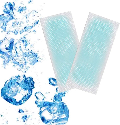 40 Sheets Cooling Gel Patches for Fever Relief - Forehead Strips for Dog, Baby, Kids, and Adults to Relieve Headache
