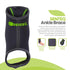 Ankle Brace for Men & Women, Compression Support for Sprained Ankles & Plantar Fasciitis, Medium