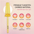 PANA Nail Carbide 5 in 1 Bit - Two Way Rotate for Acrylic or Hard Gel, 3/32" Shank, Double Coarse