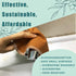 Reusable Paper Towel Rolls 20 Pack, Washable Napkin Cloth Value Set of 4 Colors, 100% Cotton, Super Soft