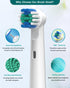 Replacement Toothbrush Heads for Oral B Braun, 16 Pack Compatible with Oral-B Models for Adults and Kids