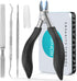 Toenail Clippers for Ingrown Thick Toenails, Heavy Duty Professional Pedicure Tool with Long Handle